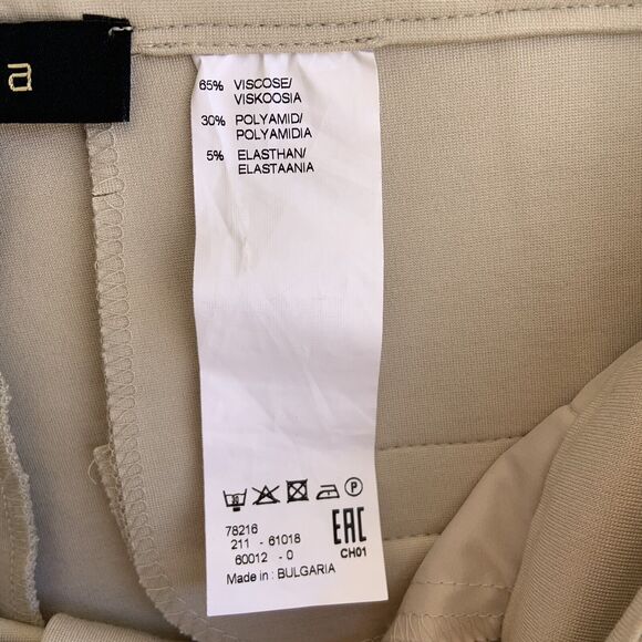 i'cona Womens Heavy Knit Pants Size 8 Understated Old Money Minimalist  theboss4 - Picture 10 of 12